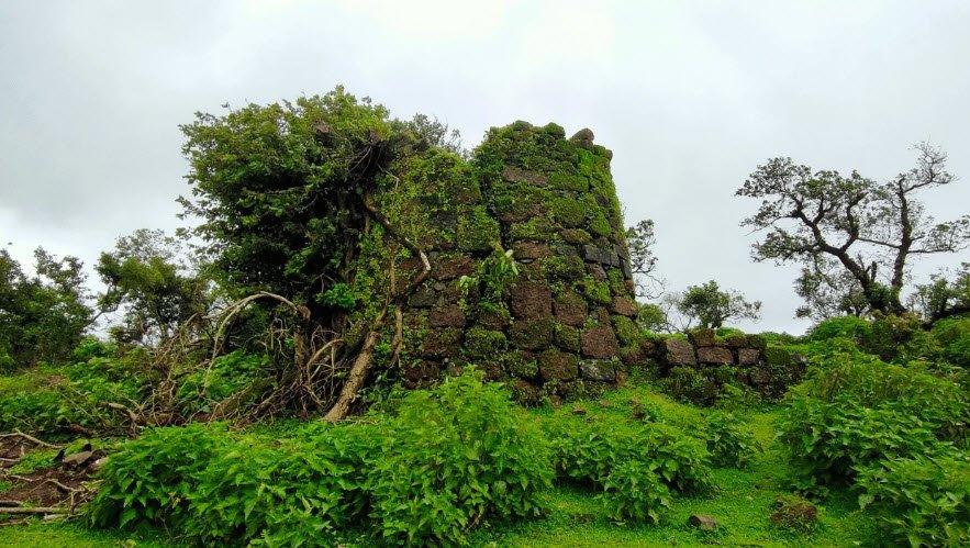 Sagargad Fort, Bamangaon, Maharashtra, India